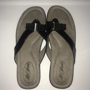 LifeStride Thong Flip Flop Sandals US size 9.5M